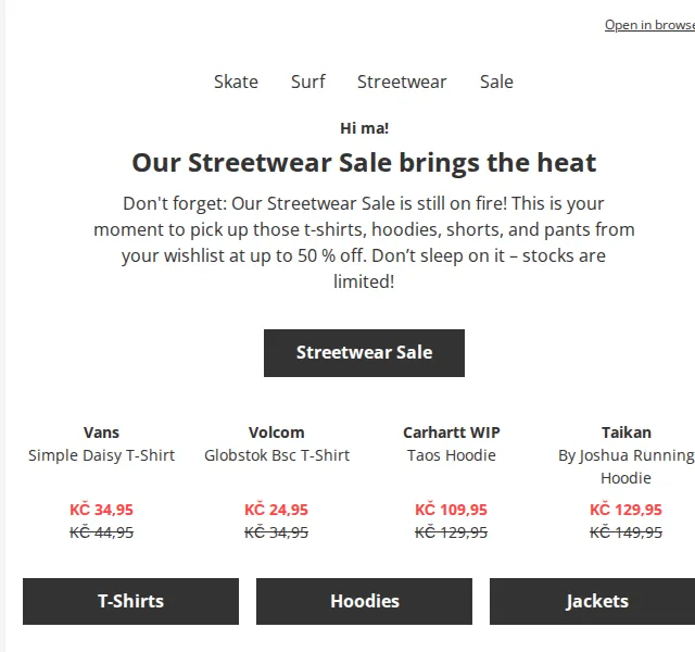 BLUE TOMATO: Streetwear slevy až 50 % – červen 2026 | Nuslet.cz