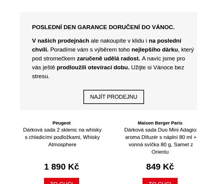 Potten & Pannen: Vánoční dárky do 4 180 Kč – červen 2026 | Nuslet.cz