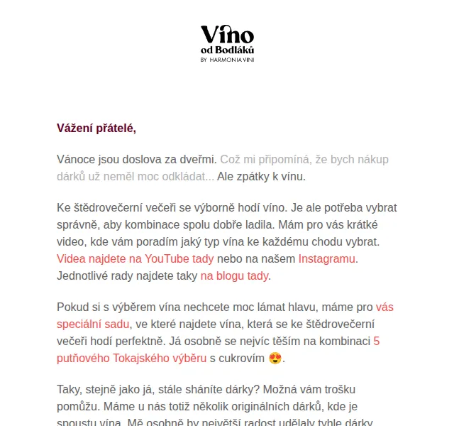 Jitka za Víno od Bodláků: Vánoční víno a dárky – červen 2026 | Nuslet.cz