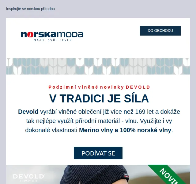 Norskamoda: Podzimní vlněné novinky Devold – červen 2026 | Nuslet.cz