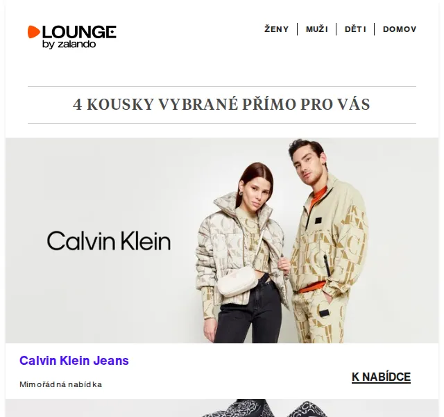 Lounge by Zalando: Sleva až 80 % na Calvin Klein a Superdry – červenec 2026 | Nuslet.cz
