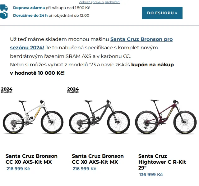 SNOWBOARD ZEZULA: Santa Cruz Bronson 2024 – červen 2026 | Nuslet.cz
