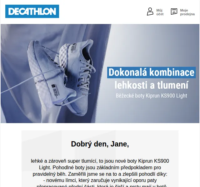 DECATHLON: Kiprun KS900 Light – červen 2026 | Nuslet.cz