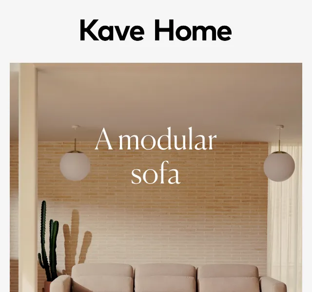 Kave Home Sale: Modulární sedací souprava Neom – červen 2026 | Nuslet.cz