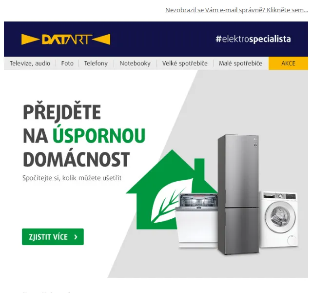 DATART: úsporná domácnost – červen 2026 | Nuslet.cz