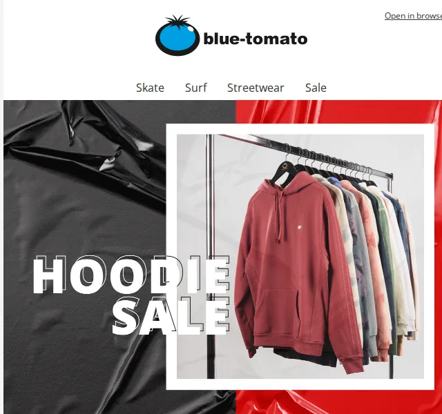 Blue Tomato: Hoodie Sale až 63 % – červen 2026 | Nuslet.cz