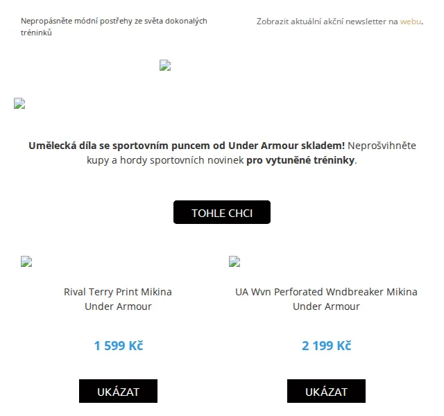 UrbanStore: Under Armour sportovní novinky – červen 2026 | Nuslet.cz