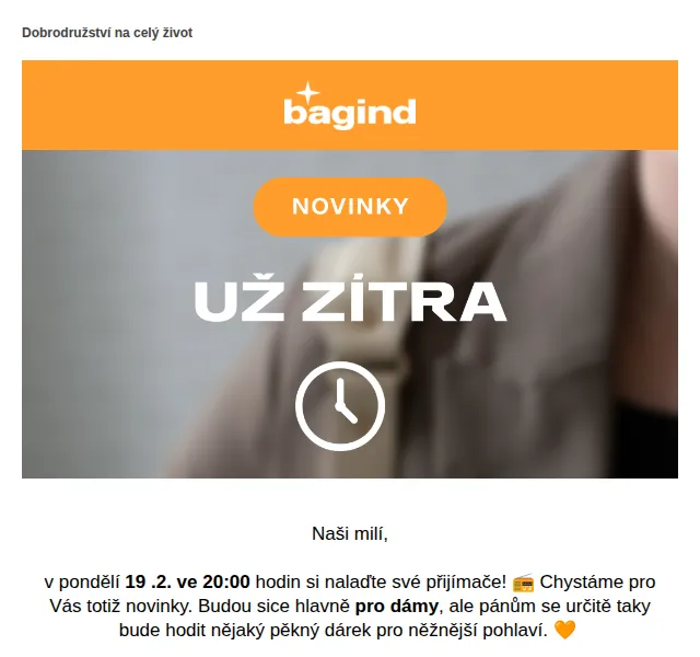 Bagind: tajné novinky pro dámy – červen 2026 | Nuslet.cz