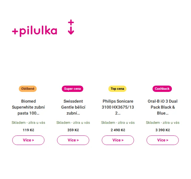 Pilulka.cz: Oblíbené produkty za super ceny – červen 2026 | Nuslet.cz