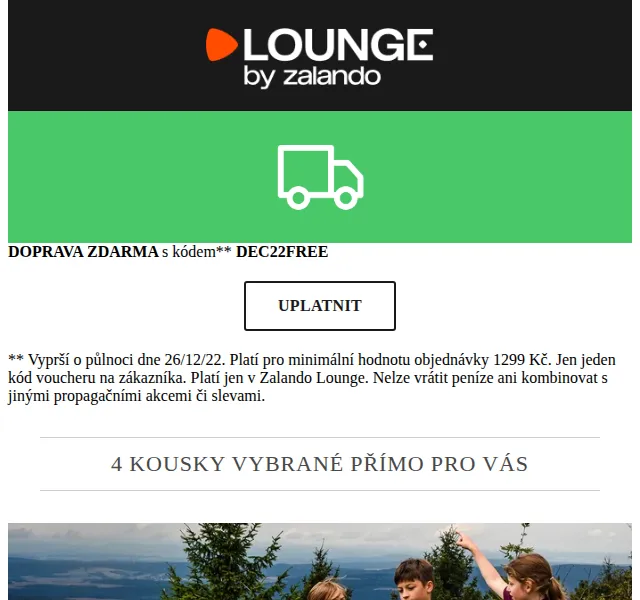 Lounge by Zalando: slevy až 83 % na TrollKids, Mustang & Red Bull – prosinec 2026 | Nuslet.cz