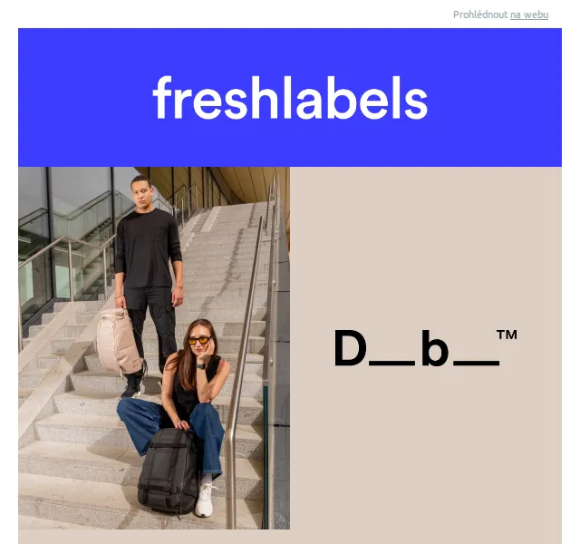 Freshlabels: Db a Herschel Supply se slevou až 25 % – červen 2026 | Nuslet.cz