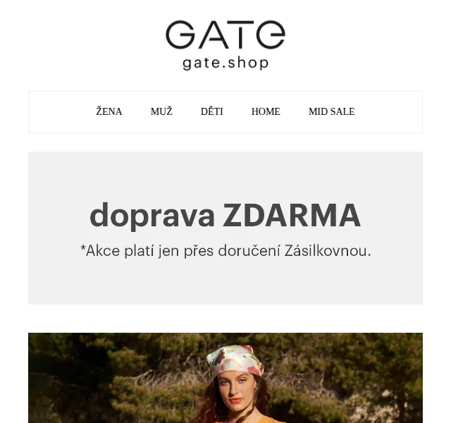 Gate.shop: MID SALE – až 20% sleva na vše nezlevněné – červen 2026 | Nuslet.cz