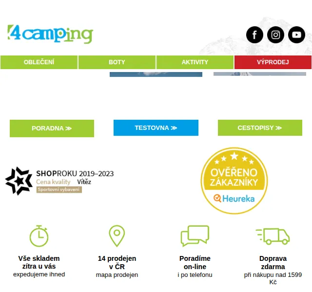 4camping.cz: Vybavení na grilování – červenec 2026 | Nuslet.cz