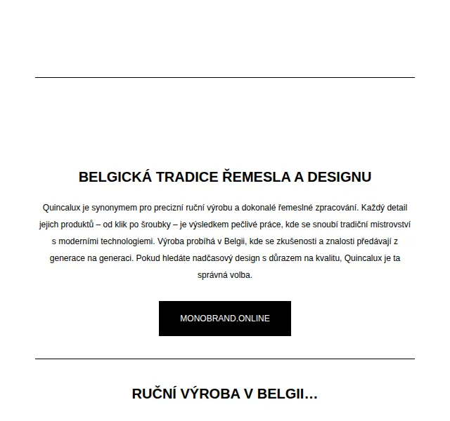 Monobrand: Quincalux dveřní kování – červenec 2026 | Nuslet.cz