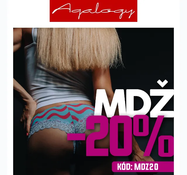 Nohavičky Aqalogy: 20% sleva k MDŽ – červen 2026 | Nuslet.cz