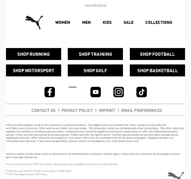PUMA: Mid-Season Sale sleva až 40 % – červen 2026 | Nuslet.cz