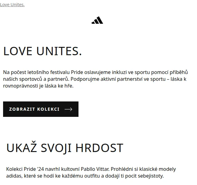 adidas: Představujeme kolekci Pride s Pabllo Vittar – červen 2026 | Nuslet.cz