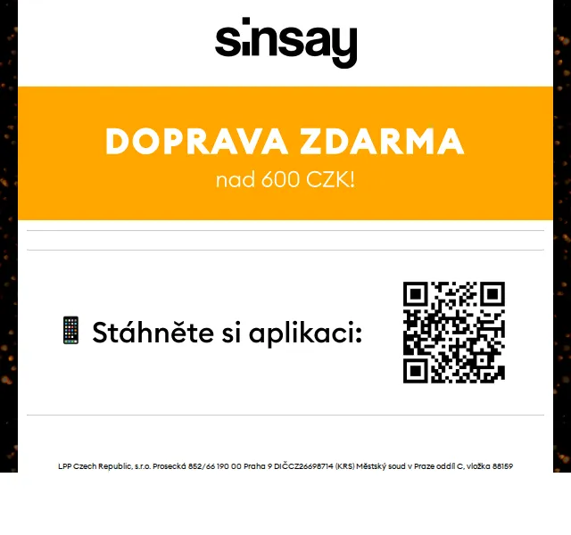 Sinsay: Oslňte na Silvestra – červen 2026 | Nuslet.cz