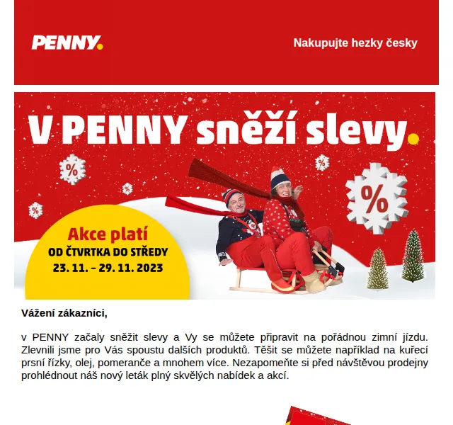 Penny: slevy na kuřecí řízky a vánoční zboží – červen 2026 | Nuslet.cz