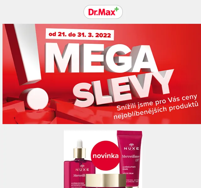 Dr.Max E-shop: Megaslevy až 52 % – červen 2026 | Nuslet.cz