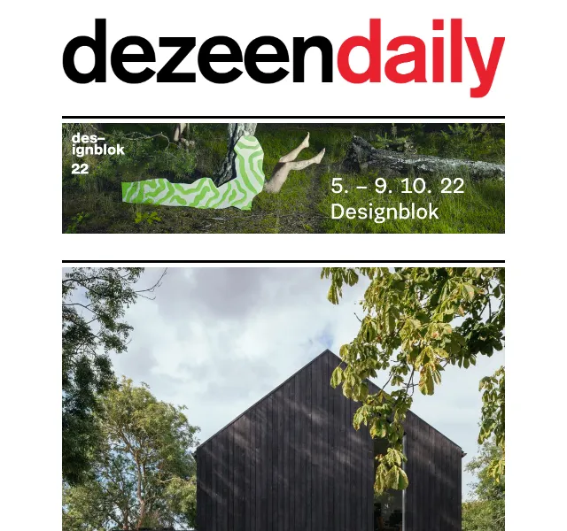 Dezeen Daily: Inspirace z architektury – červen 2026 | Nuslet.cz