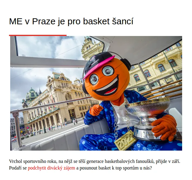 Marketing & Media: Šance pro český basket a Rolling Stones 60 let – červen 2026 | Nuslet.cz