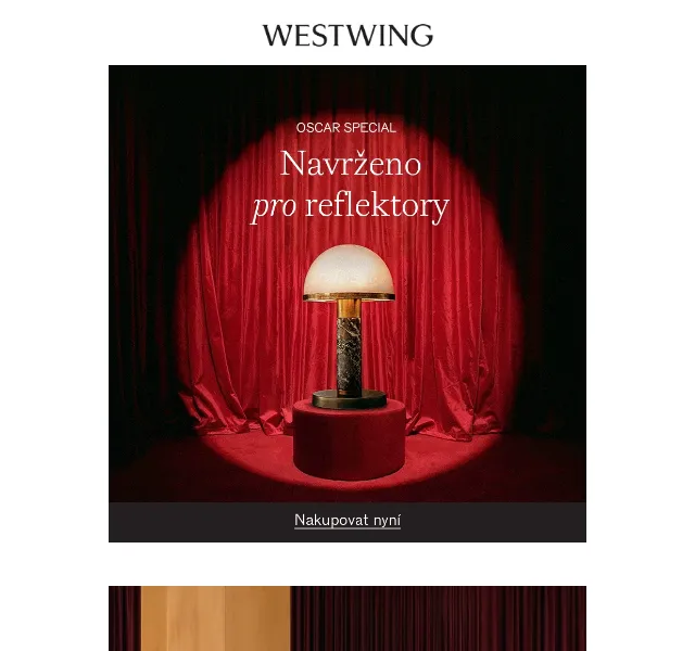 Westwing: Oscarový design a péče o pleť – duben 2026