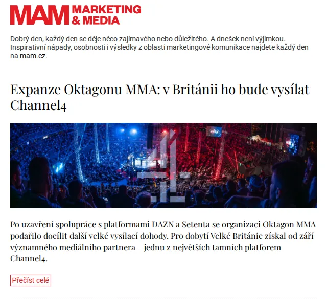 Marketing & Media: MAM zprávy – září 2023 | Nuslet.cz