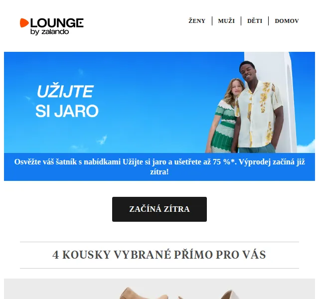 Lounge by Zalando: Další kolo výprodeje – slevy až 80 % – červen 2026 | Nuslet.cz