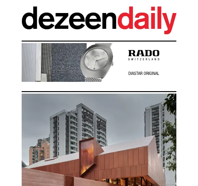 Dezeen Daily: Novinky z architektury – červen 2026 | Nuslet.cz