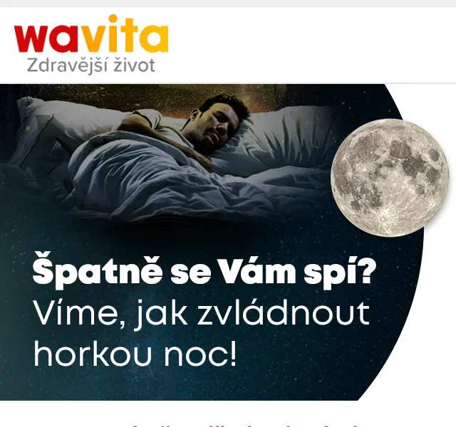 Wavita: 10% sleva na Lunestil a SpiLEEP – červenec 2026 | Nuslet.cz