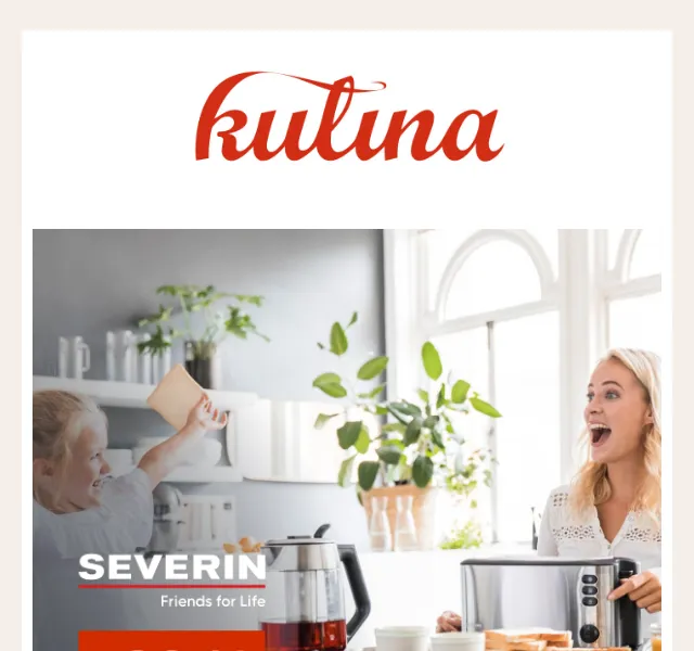 KULINA.cz: sleva 20 % na Severin – červen 2026 | Nuslet.cz