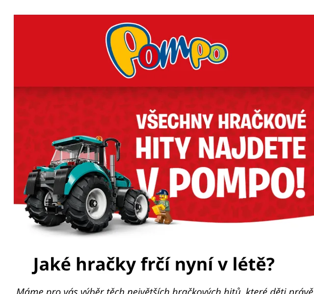Pompo E-shop: LEGO, Tlapková patrola – srpen 2026 | Nuslet.cz