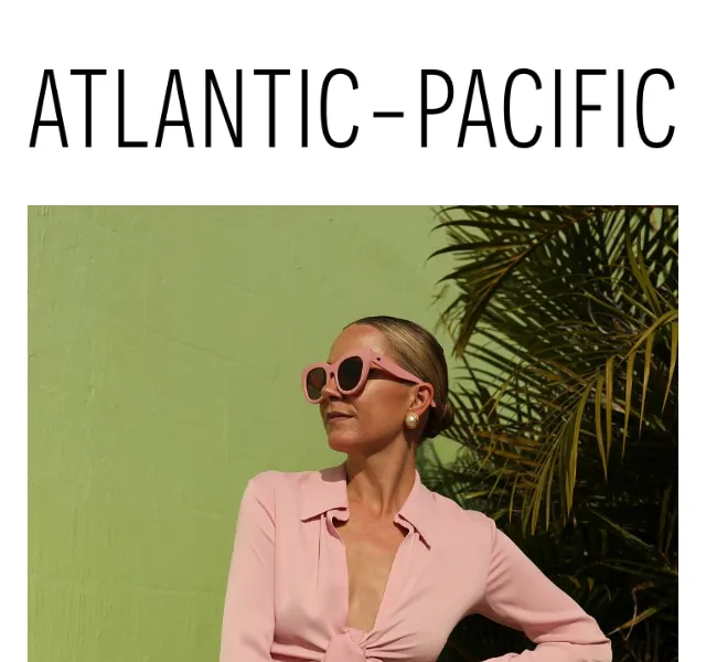 Atlantic-Pacific: Sunset Stripes & matching pieces – červen 2026 | Nuslet.cz