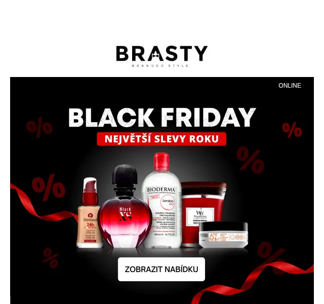 BRASTY.cz: Black Friday móda a doplňky – červen 2026 | Nuslet.cz