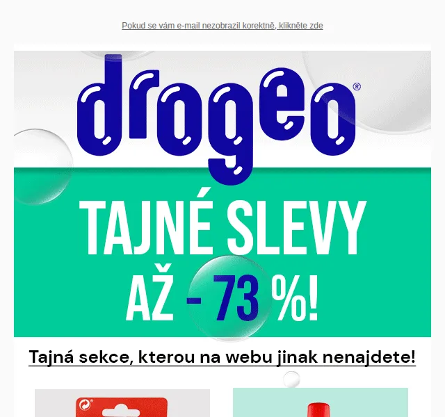 Drogeo: nové zboží v akci – červen 2026 | Nuslet.cz