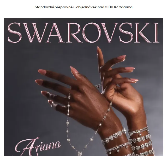 Swarovski: Kolekce Ariana Grande x Swarovski Capsule – červen 2026 | Nuslet.cz