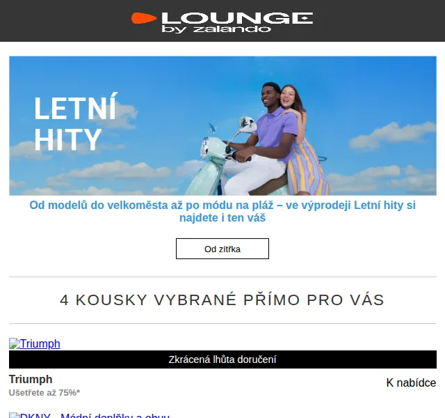 Lounge by Zalando: Letní výprodej až 75 % – červen 2026 | Nuslet.cz