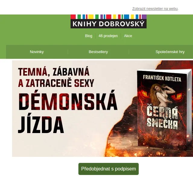 KnihyDobrovsky.cz: Gump, Kepler, Armentrout – knižní novinky červen 2026 | Nuslet.cz