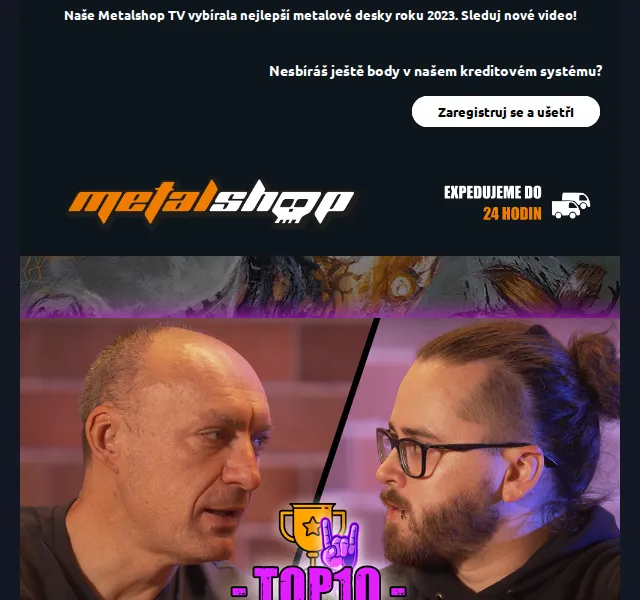 METALSHOP: Top metalové desky 2023 & novinky – červenec 2026 | Nuslet.cz