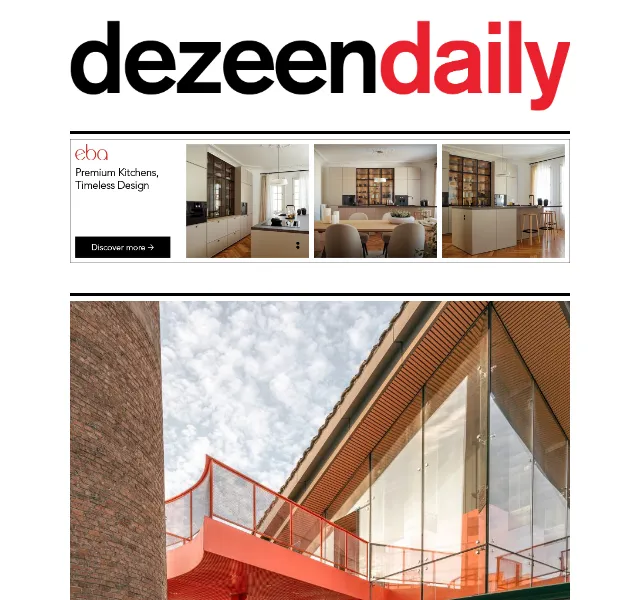 Dezeen Daily: Kengo Kuma bamboo roof a top budovy 2024 – červen 2026 | Nuslet.cz