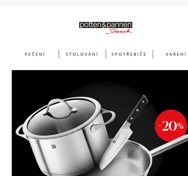 Potten & Pannen: 20 % na Zwilling – květen 2026 | Nuslet.cz