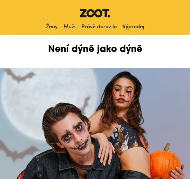 ZOOT: Halloweenská extra 25% sleva – červen 2026 | Nuslet.cz
