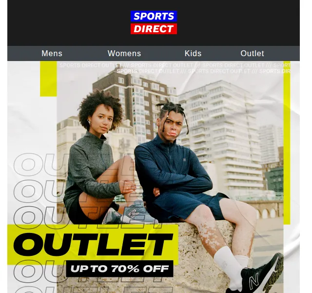 Sportsdirect.com: Outlet akce až 70% slevy – červen 2026 | Nuslet.cz
