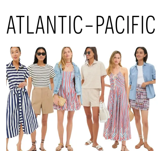 Atlantic-Pacific: Sample Sale s dopravou za 6 $ – červen 2026 | Nuslet.cz