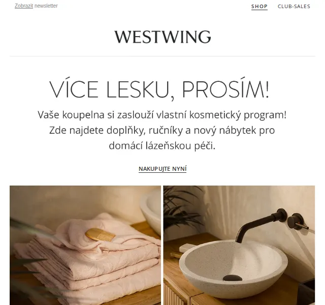 WestwingNow: Ručníky, Joseph Joseph – červen 2026 | Nuslet.cz