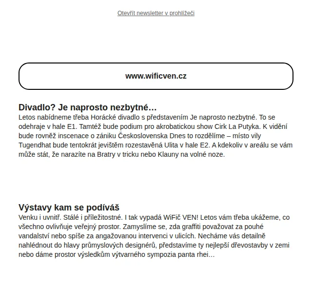 Egoé: WiFič VEN! festival – srpen 2024 | Nuslet.cz