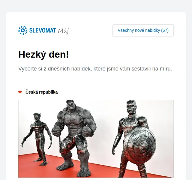 Slevomat: Vstup do Galerie ocelových figurín od 149 Kč – červen 2026 | Nuslet.cz