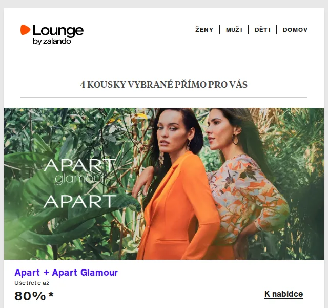 Lounge by Zalando: Apart, Birkenstock, Nike – slevy až 80 % – červen 2026 | Nuslet.cz