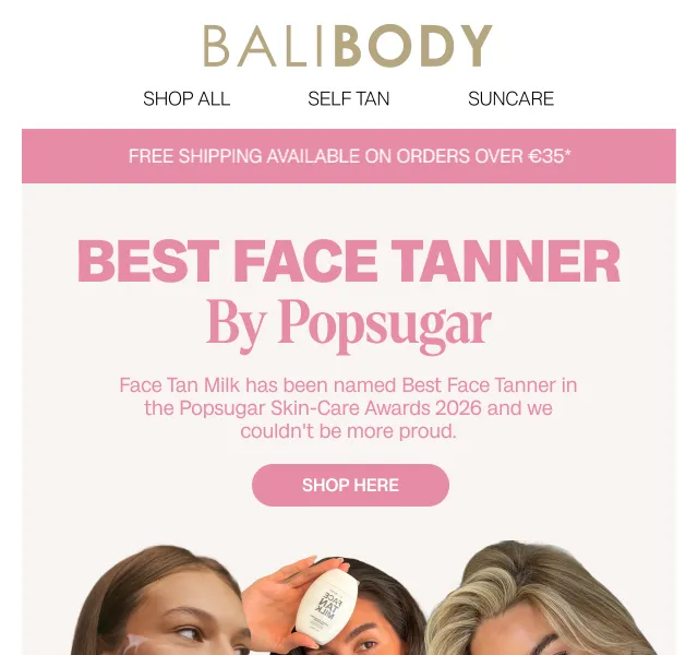 Bali Body: PopSugar Awards 2026 – Červenec | Nuslet.cz
